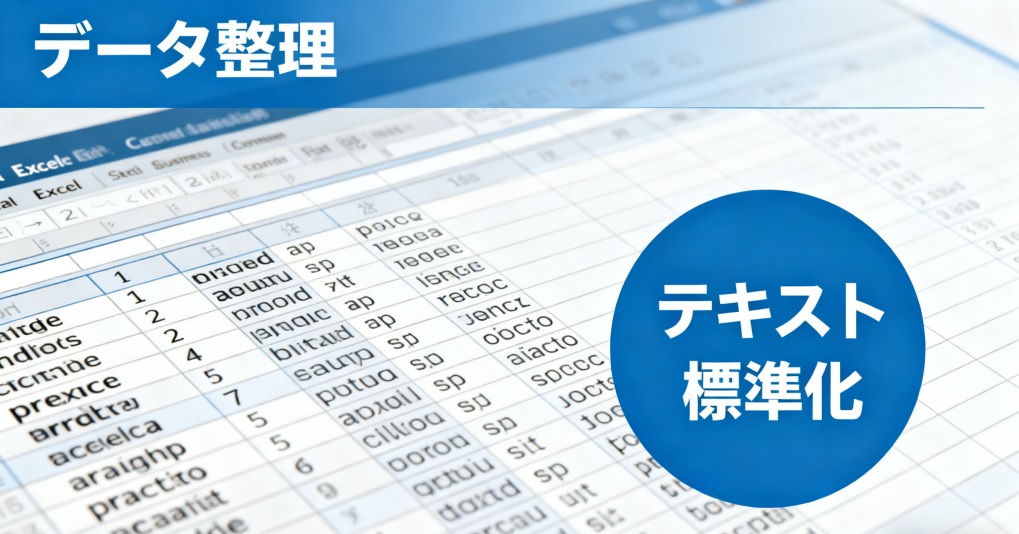 Excel数据整理